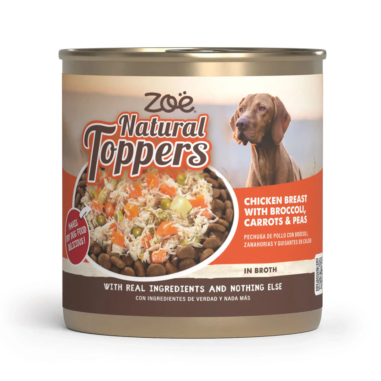 Zo&euml; Natural Toppers 170g Pollo con Br&oacute;coli, , large Imagen numero 1