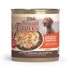 Zo&euml; Natural Toppers 170g Pollo con Br&oacute;coli