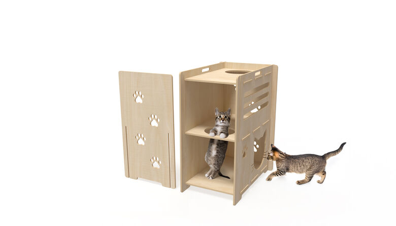 Compact MOB Casa de juegos para gatos thumbnail