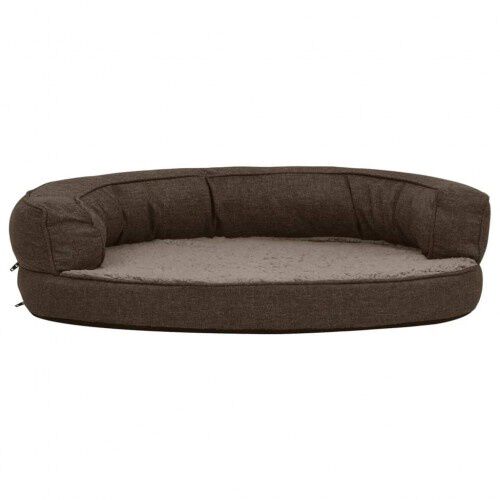 VidaXL Colch&oacute;n Marr&oacute;n para perros, , large Imagen numero 5