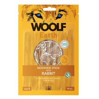 Woolf Earth Noohide S Barrita Con Conejo para perros