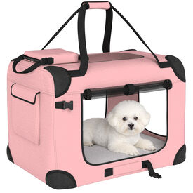 PawHut Transport&iacute;n para Mascotas Rosa
