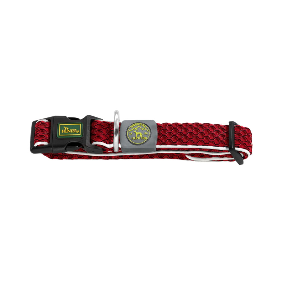 Hunter Hilo Vario Basic Collar rojo para perros, , large Imagen numero 1