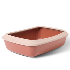 Savic arenero rosa co marco para gato