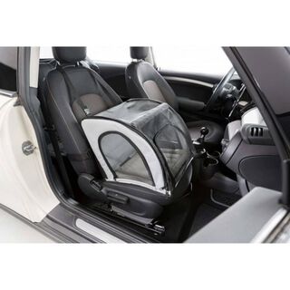 Asiento de coche para mascotas color Gris