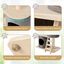 COSTWAY &Aacute;rbol Torre para Gatos, Mueble para Gatos de Varios Niveles con 2 Condominios, Percha, Postes Rascadores, Escalera Recubierta de Sisal, Centro de Actividades de Madera para Gatitos, , large indicador imagen numero 2