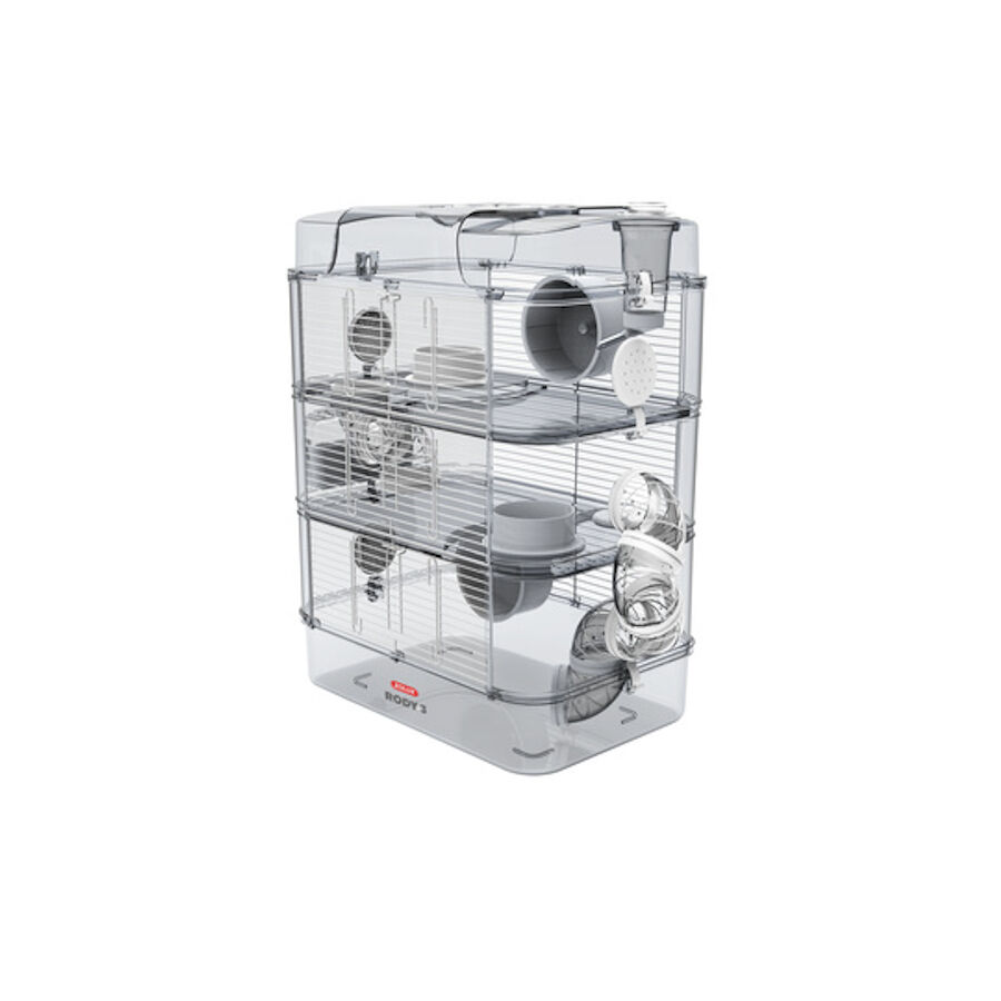 Zolux Rody 3 Trío Jaula para roedores