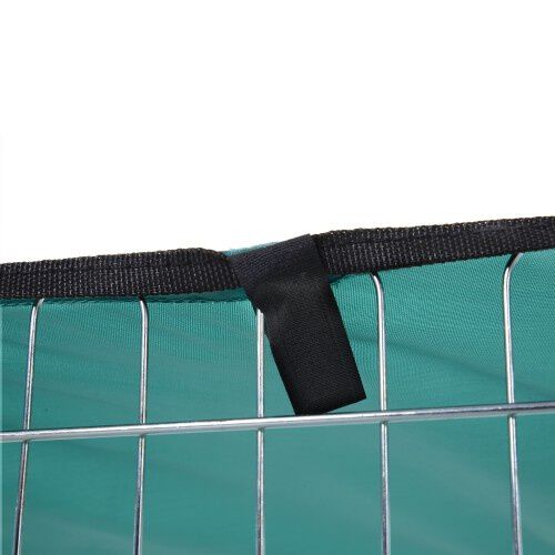 PawHut parque de juegos con 6 paneles plata para perros, , large Imagen numero 4