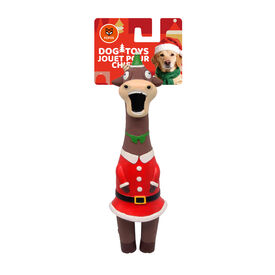FOFOS | Juguete de L&aacute;tex con Forma de Vaca (Colecci&oacute;n de Navidad) &ndash; para Perros