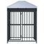 Perrera de exterior con toldo para mascotas color Negro, , large indicador imagen numero 3