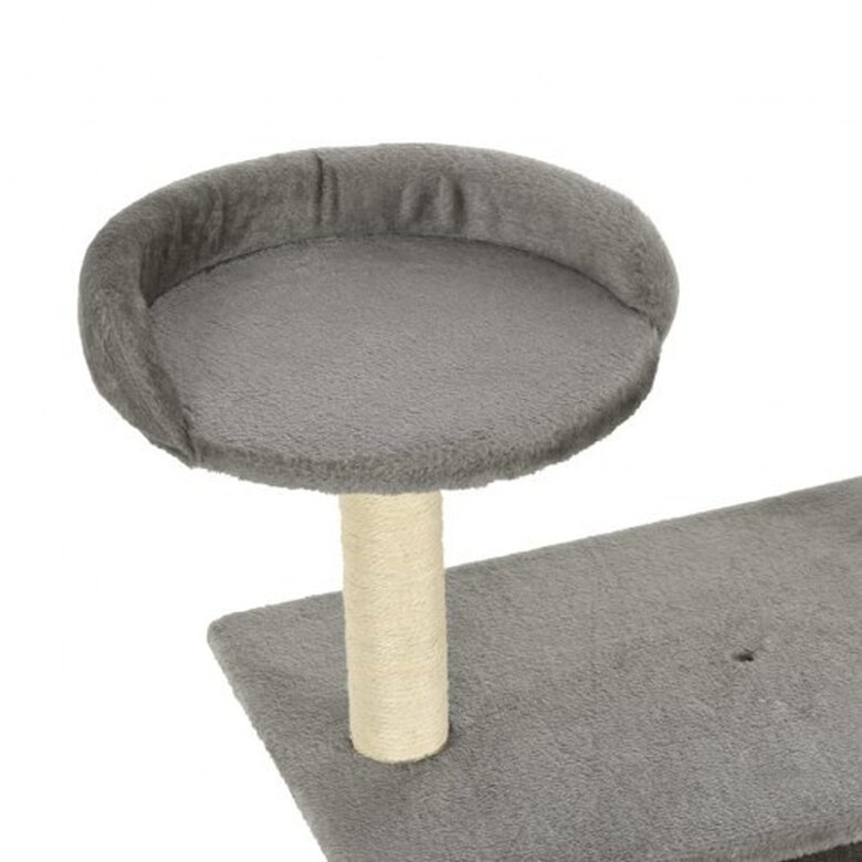 Rascador con poste de sisal color Gris, , large image number null