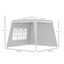 Outsunny Carpa Plegable con 2 Paredes Laterales, , large indicador imagen numero 3