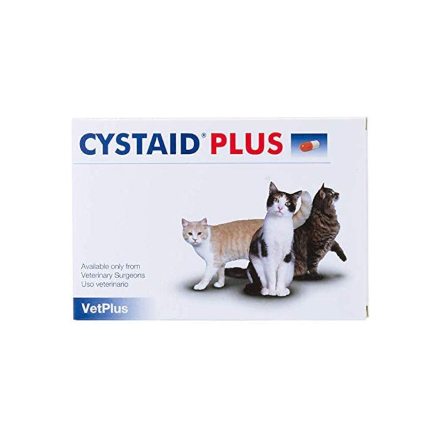 30 comprimidos VetPlus Cystaid Suplemento para gatos, , large Imagen numero 1