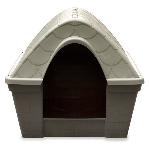 Arquivet ecoline caseta de plástico reciclado gris para perros thumbnail