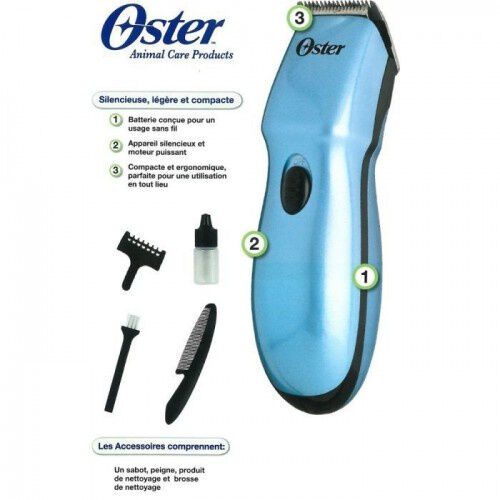 Oster Mini M&aacute;quina Cortapelos Inal&aacute;mbrico para perros, , large Imagen numero 2