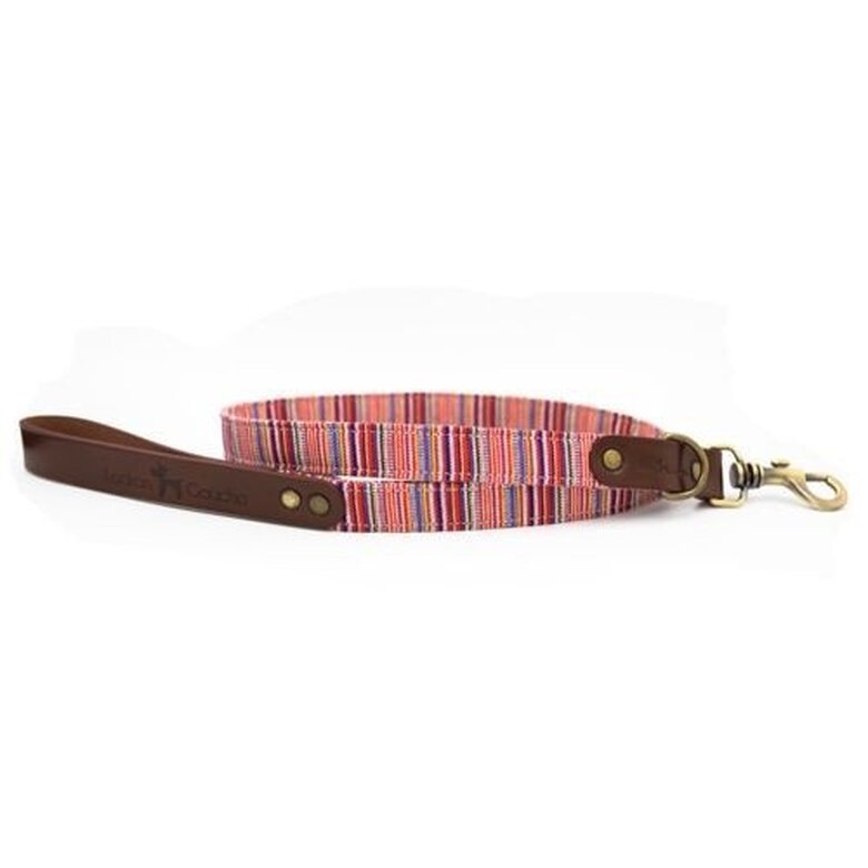 Correa Toby hecha a mano para perros color Rosa, , large image number null