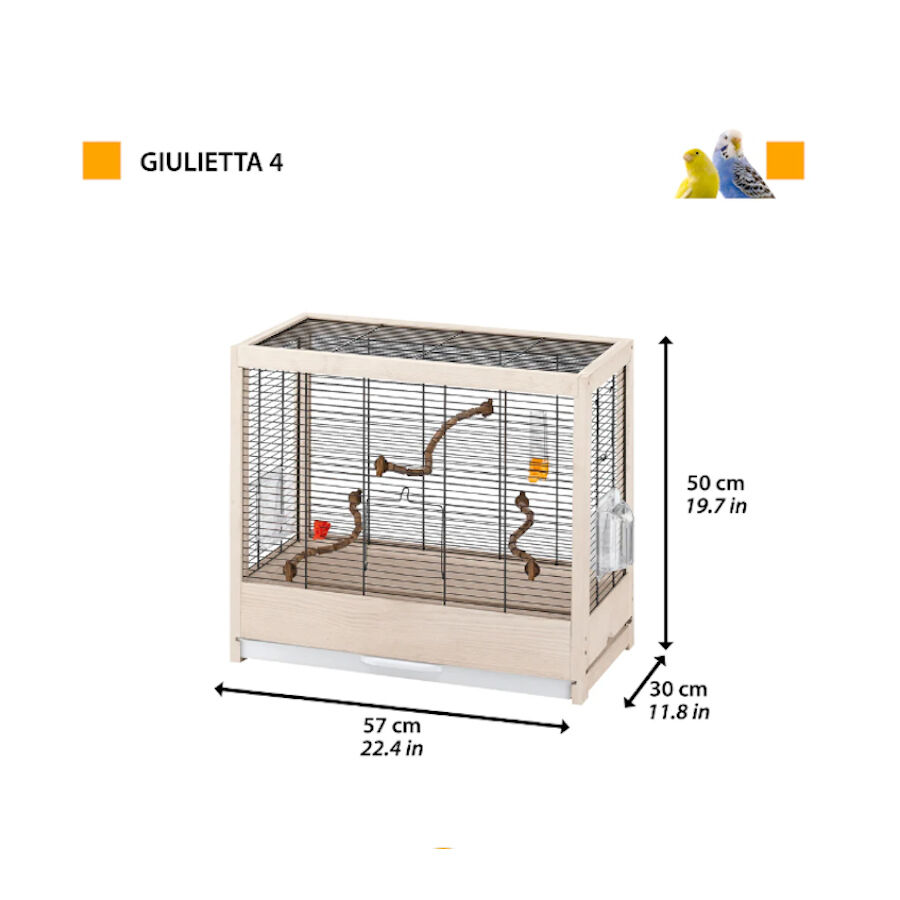 Ferplast Giulietta 4 Jaula para pájaros thumbnail