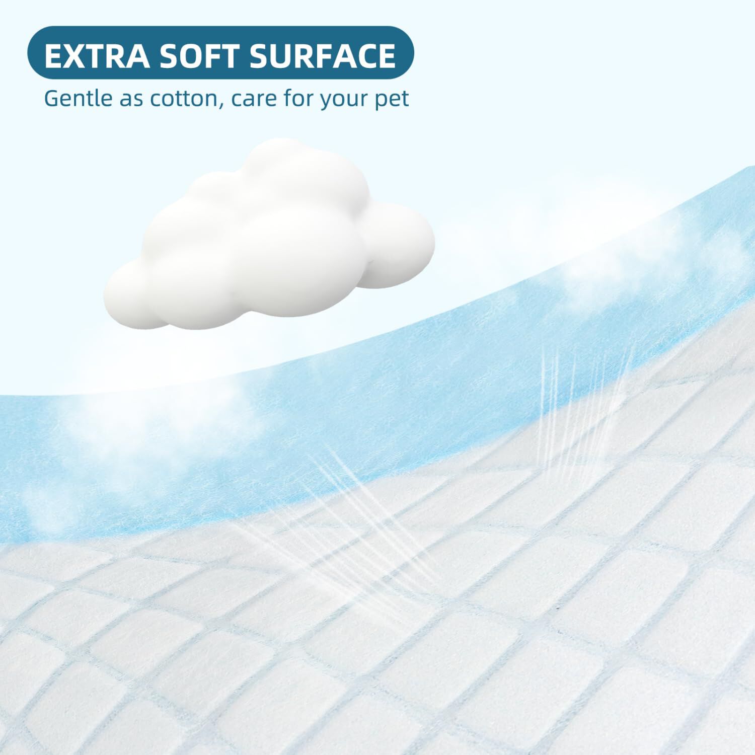 Nobleza Empapadores Perros 60x90cm Pañales Desechables para Perros, 50 Unidades Alfombra Toallas Higiénica Absorbente y Antifugas Empapadores para Mascotas,Empapadores Perros thumbnail