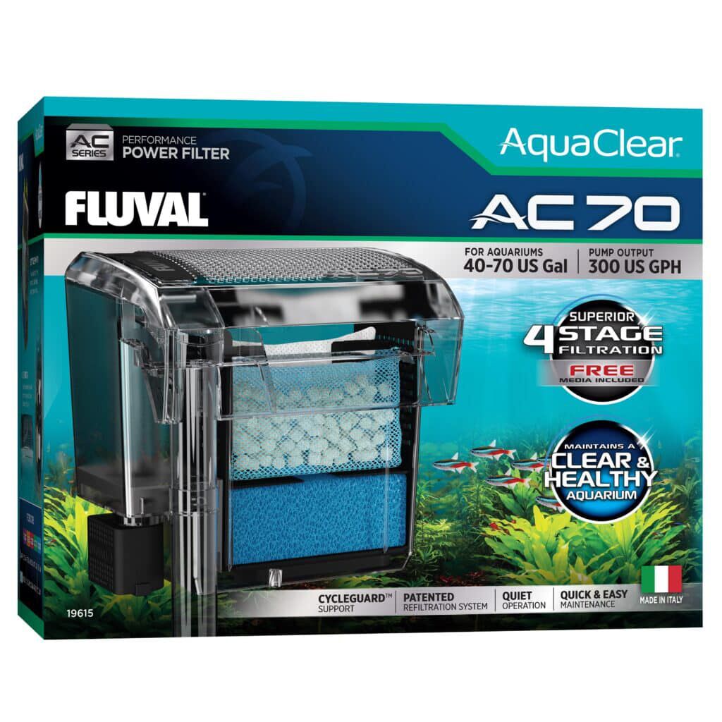 Filtro de mochila para acuario Fluval AquaClear AC70, 1135 lph, , large Imagen numero 1