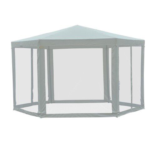 Carpa Hexagonal con mosquitera color Crema, , large Imagen numero 4