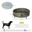 PawHut Sofá Cama Redondo Gris para mascotas, , large indicador imagen numero 3