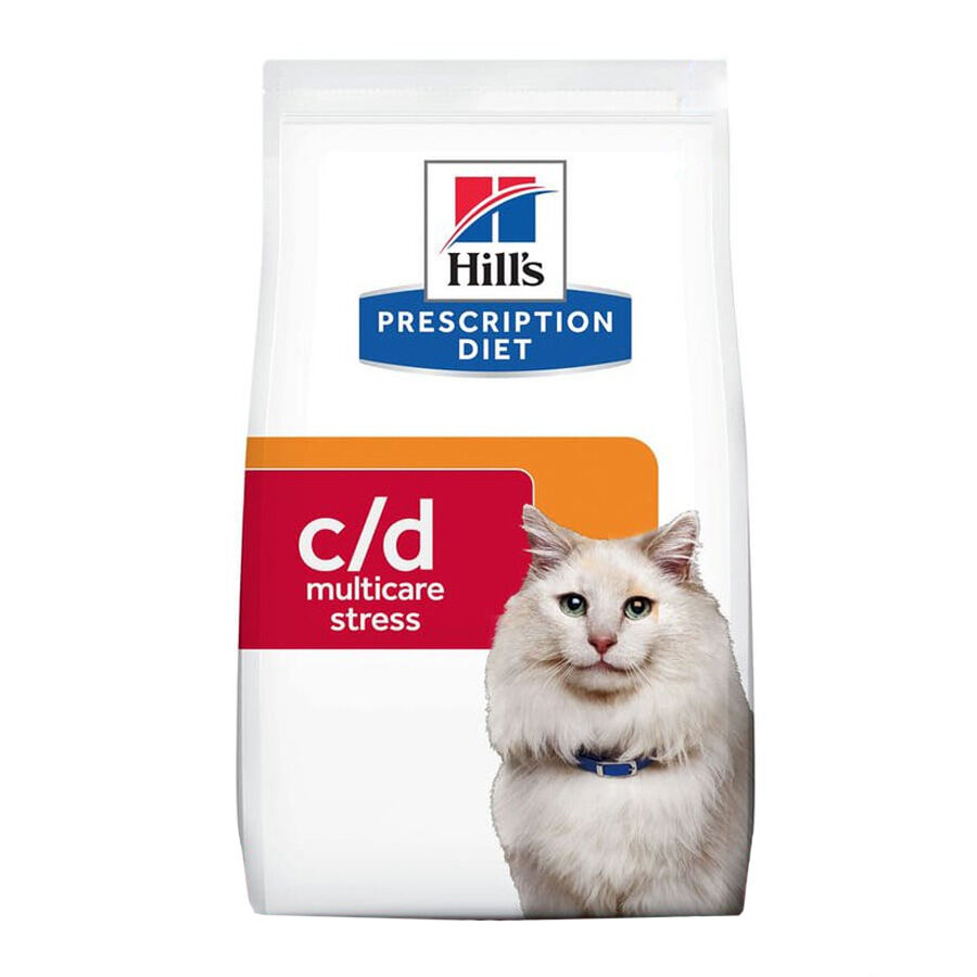 Hill&#039;s Prescription Diet Urinary Care c/d multicare stress pollo pienso para gatos thumbnail