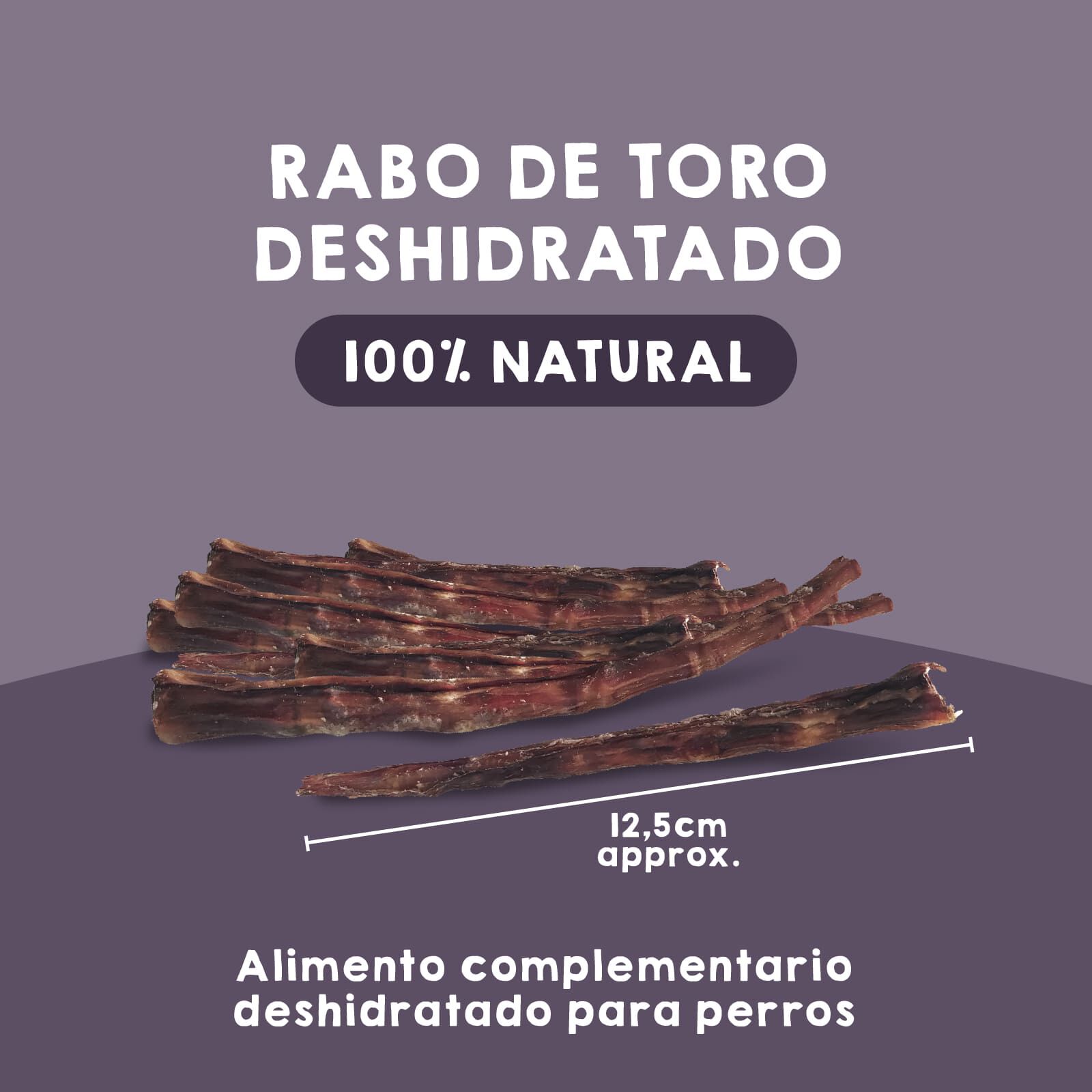 Snack Rabo de Toro para Perros &ndash; 1 x 10 Uds, , large Imagen numero 2