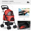 Cochecito para Mascotas plegable color Rojo, , large indicador imagen numero 4