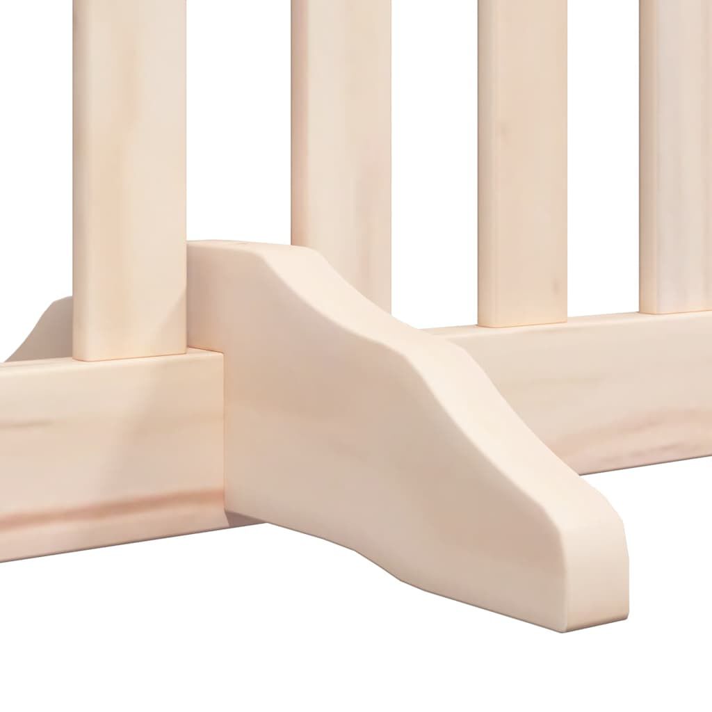 vidaXL Puerta para perros plegable 10 paneles madera de &aacute;lamo 800 cm, , large Imagen numero 8