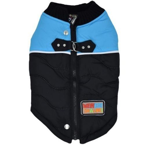 Loyal abrigo mia negro y azul para perros, , large Imagen numero 2