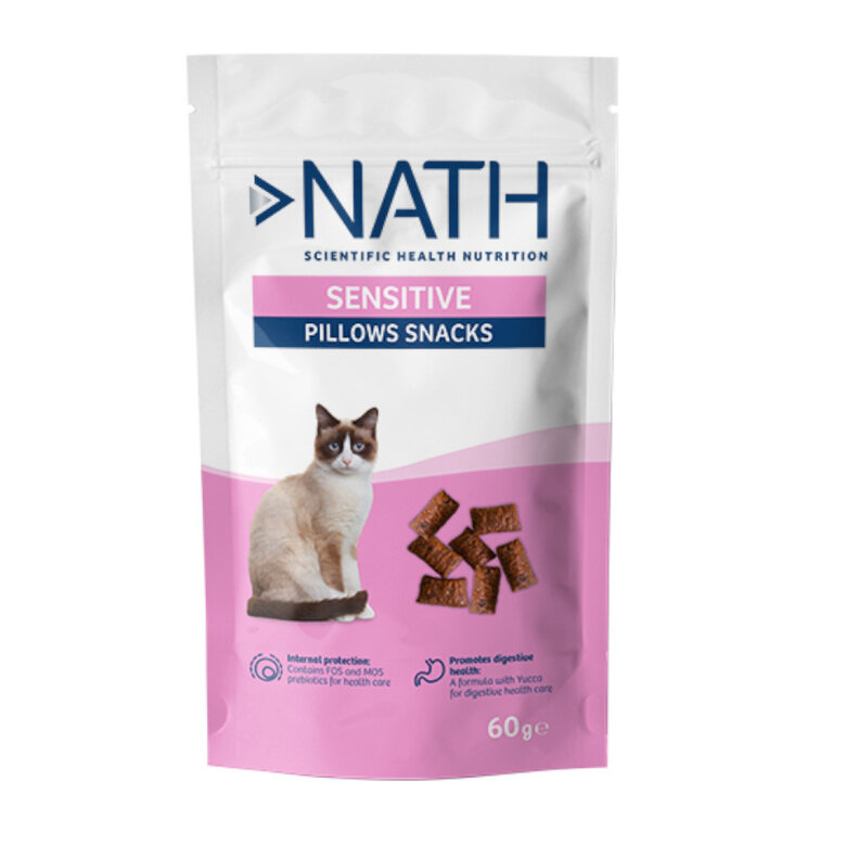 Nath Pillow Snacks Sensitive Bocaditos para gatos, , large image number null