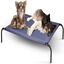 COSTWAY Cama Mascota Perro Gato para Exterior Jardin Terraza Dormir 130x90x20cm Cama Elevada (Grande), , large indicador imagen numero 2