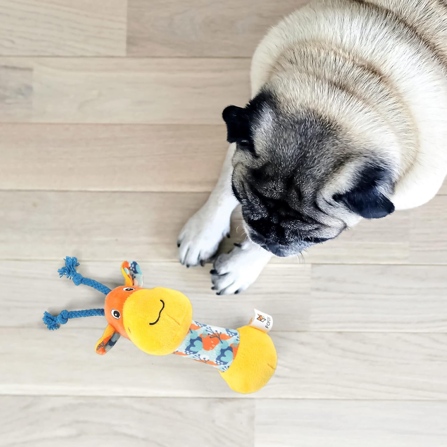 FOFOS | Peluche Jirafa con Sonido - Para Cachorros/Perros de Raza Peque&ntilde;a, , large Imagen numero 4