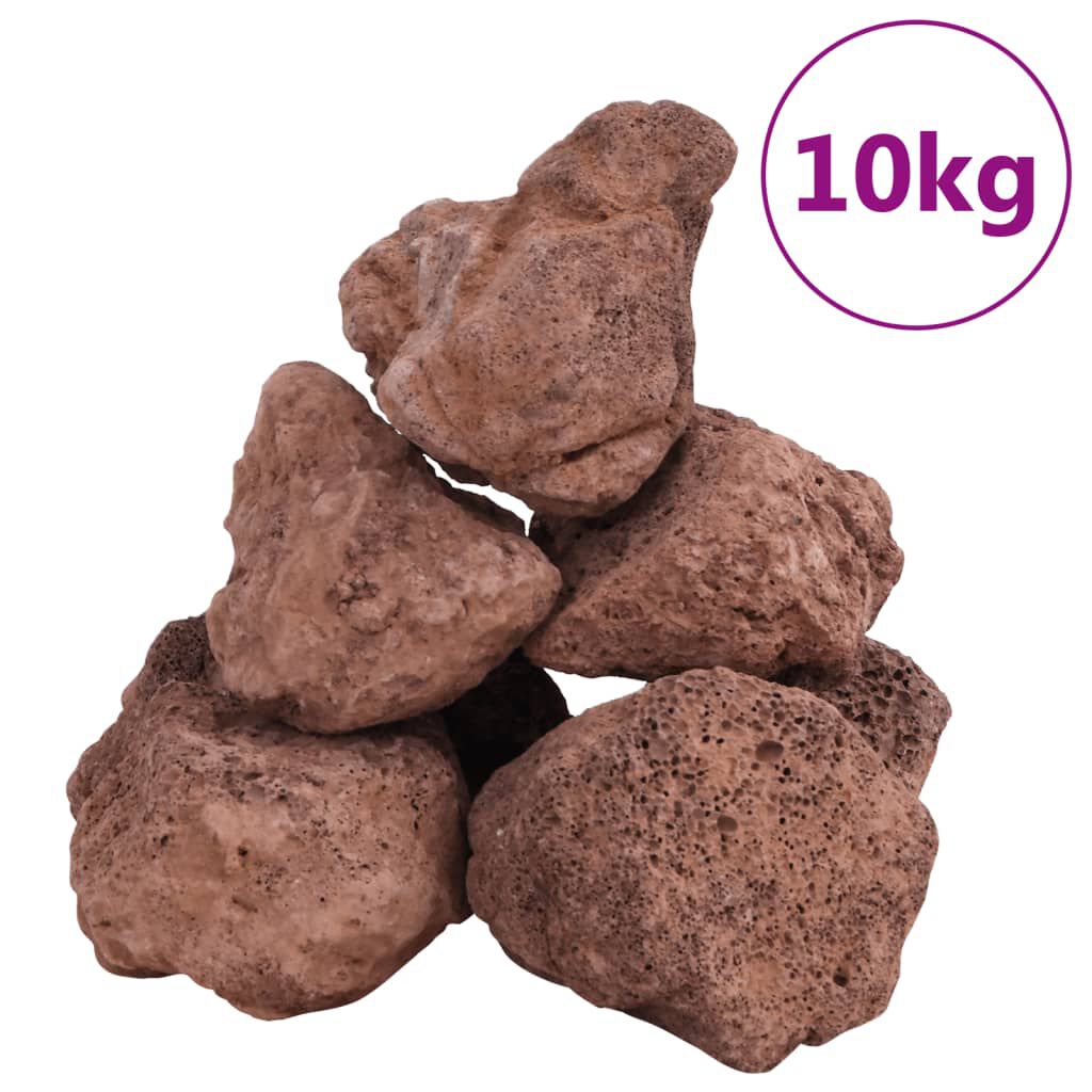 VidaXL Rocas Volcánicas Rojas 10 Kg 10-30 Cm para acuario thumbnail