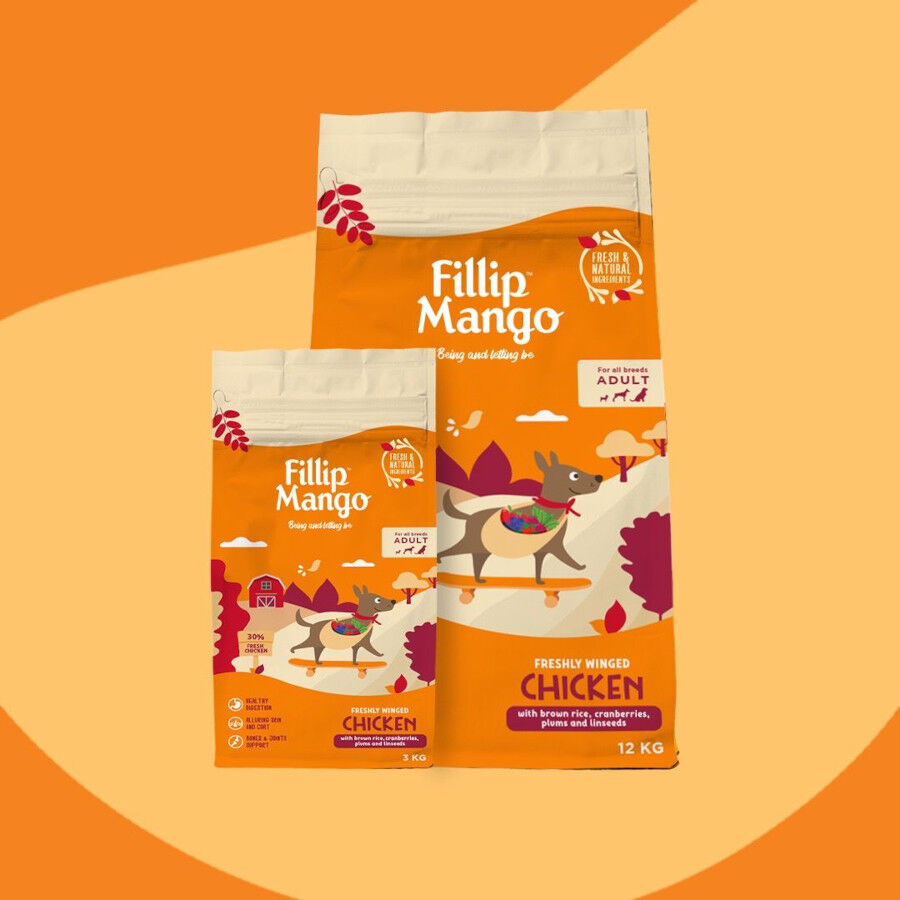 Fillip Mango Pienso Pollo y Arroz para perros adultos, , large Imagen numero 4