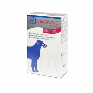 Ecuphar Orozyme Tiras Dentífricas Enzimáticas para perros de raza grande