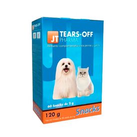 Tears-off Pharma snack suplemento que ayuda a reducir el lagrimeo y manchas oculares en perros y gatos