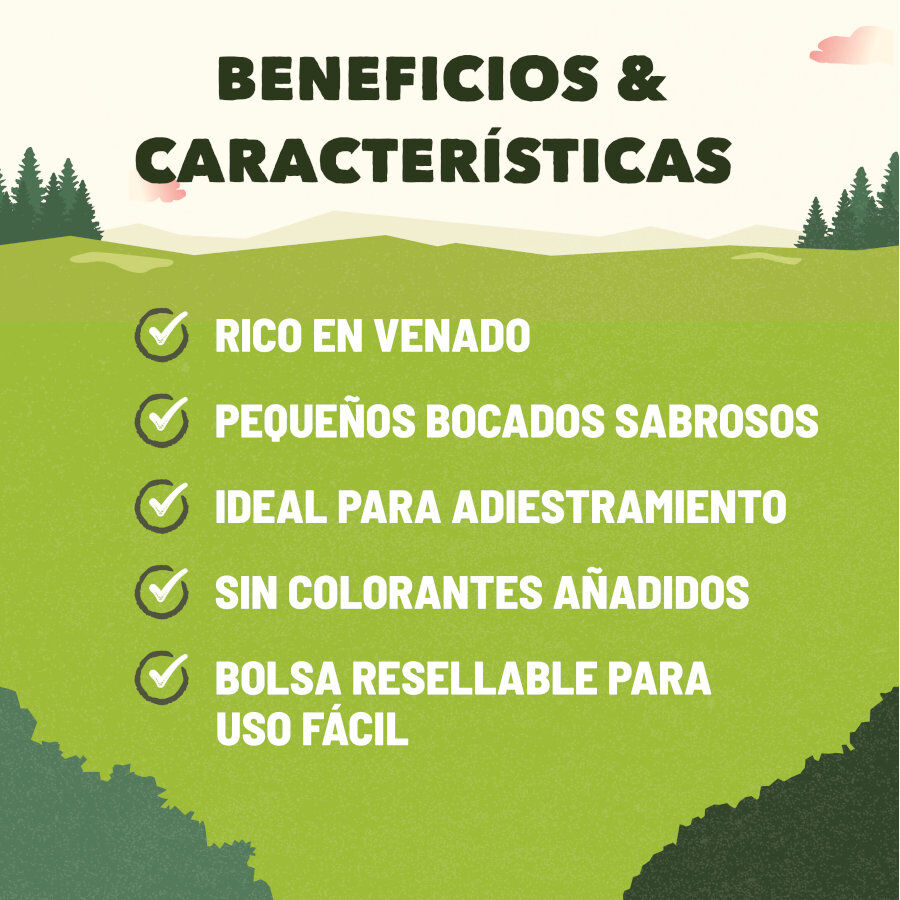 115 g Adventuros Training Bocaditos de Venado para perros, , large Imagen numero 3