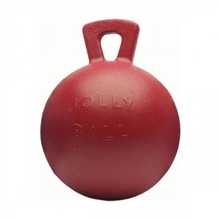 Pelota grande Jolly para caballos color Rojo