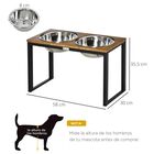 PawHut Comedero Elevado para perros, , large image number null