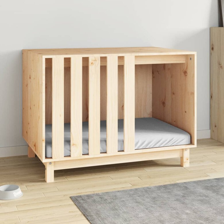 VidaXL Caseta Interior de Madera para perros y gatos, , large image number null