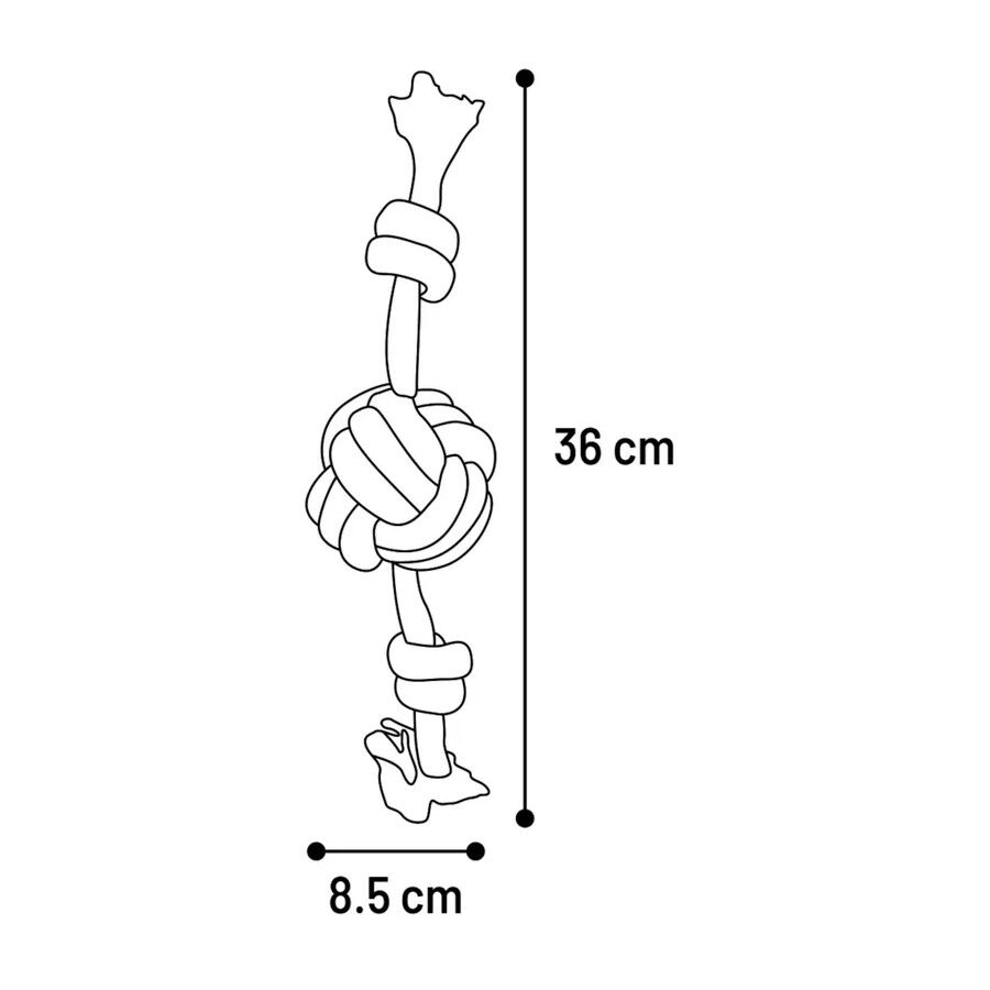 Flamingo Mordedor Verde para perros, , large Imagen numero 2
