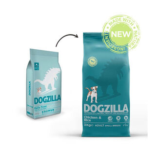 Dogzilla Adult Mini Pollo y Arroz pienso 