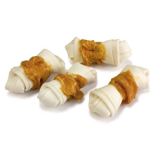 Huesitos anudados para perros sabor Pollo thumbnail