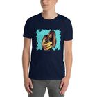 Mascochula camiseta hombre graffiti personalizada con tu mascota azul marino, , large image number null