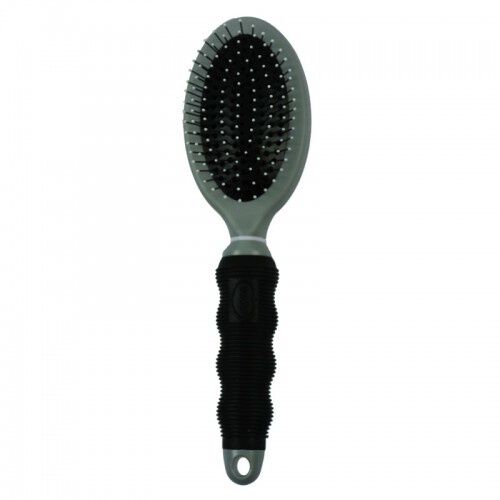 Cepillo de p&uacute;as met&aacute;licas protegidas color Negro y Gris, , large Imagen numero 1