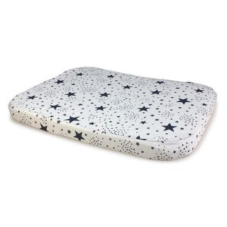 Colchoneta Estrellas para perros color Negro