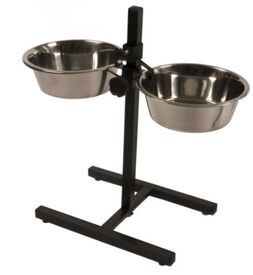 Duvo Soporte comederos elevado acero inoxidable para perros