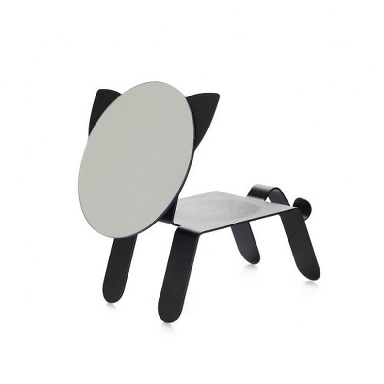 Espejo de sobremesa Balvi gato color negro, , large image number null