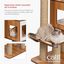 Catit Vesper High Base Gigante, Roble, , large indicador imagen numero 3